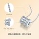Saturday Fu PT950 platinum necklace small waist pendant B048907 about 1.15g without chain birthday gift