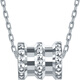 Saturday Fu PT950 platinum necklace small waist pendant B048907 about 1.15g without chain birthday gift