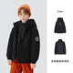 Flying in the snow children's down jacket three-in-one new winter style warm and thickened medium and large children's jacket for boys and girls black 140