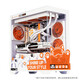 Colorful Orange Cat host Ryzen R5 9600X/RTX5060Ti RTX5070 graphics card desktop computer e-sports game ai design rendering assembly DIY complete machine with three 9600X+RTX5060Ti hosts