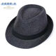 MANQIMEIYA sombrero sombrero de otoño e invierno para hombre sombrero de lana cálido para mediana edad y ancianos sombrero de jazz sombrero de caballero anciano de invierno gris oscuro tamaño mediano 56-58 circunferencia de la cabeza