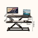 Shuhao Lift Desk Computer Stand Desktop Laptop Elevated Stand Home Adjustable Desk Pneumatic Desktop Computer Table