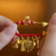 Lingyin Temple Year of the Horse brooch will make you money immediately. Ancient method sand gold bag to prevent frightening gifts. Year of the Horse-blessing bag and peace brooch. Has passed the fragrant period.