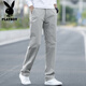 Playboy (PLAYBOY) Casual Pants Men's 2025 Autumn and Winter Pants Men's Loose Straight Men's Pants Business Korean Style Trendy Men's Clothing