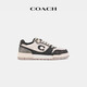 COACH New Men's Shoes Mixed Stitching Classic Logo SOHO Sports Shoes Flat Shoes Casual Shoes Gift Black/Chalk 40.5