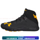 Under ArmorThe Rock Delta High Top Training Shoes Men's Black and Yellow New Year's Gift 43