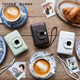 FUJIFILM instax Liplay digital-analog all-in-one instant printer 3-inch photo paper LiPlay lover white + 3-inch double pack, including standard + 20 pieces of photo paper, official standard