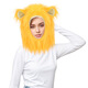 Aiboduo clothing underwear animal headgear lion headgear tail set cos lion headgear top hat lion headgear + tail