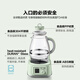 Beiding (Buydeem) health pot, all glass in one, health pot, tea boiler, stewing teapot, kettle, scented tea health pot, hot milk 0 glue mother and baby grade kettle gift, cooking CP health pot-green + cup 600ml-yellow 1.2L