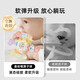 He Jiagong Japan Manhattan hand ball baby silicone teether molar stick baby chewing gum toy anti-eating Manhattan multi-function ball 3 ways to bite-twist ball