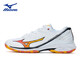 Mizuno (MIZUNO) Eagle Claw 3 generation badminton shoes WAVE CLAW 3 lightweight and flexible men's and women's competition new product Beast Tooth 2 Chixia Orange Eagle Claw 3 new model on the market 41 =265mm