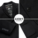 GOLDLION G+Goldlion Double-sided Woolen Suit Jacket Men's Korean Style Trendy Woolen Suit Thickened Goose Down Liner Short Wool Large Gray M 170/88A Recommended 95-125Jin Jin is equal to 0.5 kg
