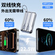 Remax 3C certified, can be used on airplanes, three-in-one power bank 20,000 mAh large capacity, comes with two-wire plug 22.5W super fast charging, suitable for Apple 17 and Xiaomi