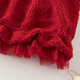 DAVE&BELLA winter girls plush dress baby vest dress children's national style skirt