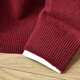 Année de naissance d'Ordos City Sweater rouge Pure Pullmere Sweater pour hommes d'âge moyen et de collier de tortue des jeunes