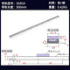 Built-in dual-axis linear guide SGR1015N202535 roller locking slider smooth axis slide rail guide rail width 28 mm SGR10-500mm