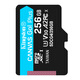 Kingston microSD CANVAS GO Plus memory card compatible with DJI pocket3 action4 5Pro 256GB