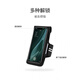 MPPMCK arm bag running special mobile phone bag women's sports strap wrist bag outdoor mountaineering lightweight men's arm black new version full screen