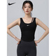 Nike (NIKE) Sports Vest Women's Yoga Fitness Pilates Training Clothes All-in-one Breast Covering Belt Pad Top Official Flagship Pink S Recommended 90-105Jin Jin is equal to 0.5kg