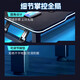 Foldable Desktop Simple Computer Desk Gaming Table Home Game Bedroom Rental Room Simple Office Desk Desk Elegant Black-120*70CM Upgraded Thickening 15MM