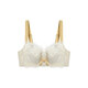 GOSO underwear women's comfortable top support with stylish and traceless gathering women's bra 2012009 beige (thin cup) (memory steel ring) 85C