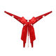 Women's underwear couple style passionate thong embroidered one rope T-shaped large pearl underwear sexy hot lace red one size