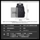 The9 Men's Backpack Large Capacity 15.6-inch Laptop Bag College Student Bag Commuting Backpack Women