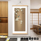 La nouvelle peinture décorative de style chinois de la lune - sous le porche peinture décorative de la chanson dynastie esthétique bambou peintures suspendues peintures de salle de thé de style médiéval