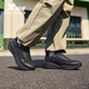Xtep Backing Running Shoes Sports Shoes Men's Shoes Autumn and Winter New Waterproof Lightweight Shock Absorbing Rebound Anti-Slip Running Shoes Black