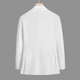 DK high-end men's white suit men's spring and autumn new solid color business slim Korean style casual two-piece set white 2XL