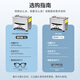 South Sandwich Glasses Cleaning Machine Ultrasonic Ultrasonic Cleaning Machine Household Glasses Cleaning Jewelry Watch Nozzle Oil Nozzle Small Industrial Cleaner YM-008TP 1L+vibrator+degassing s basket