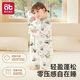 AIBEDILA baby sleeping bag, children's autumn and winter air layer split leg anti-kicking baby quilted sleeping bag 80 size panda