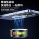 Mobile phone radiator magnetically absorbs semiconductor to make icing RGB lighting effect. E-sports game shooting and live streaming. Silent refrigeration artifact. Black Shark Red Magic is suitable for Apple, Xiaomi and Huawei. Elegant black icing model. Semiconductor refrigeration + RGB cool lighting effect.