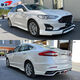 Litian is suitable for 1820 new Mondeo new energy modified sports style small surrounds, front and rear lip side skirts and lower shovel tail, full tanzanite blue suit