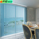 Aluminum alloy vertical curtain vertical blinds lift electric balcony blackout sunshade living room office dream curtain 5CM aluminum alloy pure white unit price per square meter/contact customer service for size