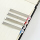 snowhite PVN-159 straight liquid roller ball pen quick-drying color gel pen signature pen water pen handbook multi-color pen purple 0.38mm 12 pieces/box