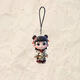 Новый Ao Bing Nezha Mobile Phone Lanyard Cartoon Cartoon Cartoon High-Value Mobile Phone Chain Nezha Ao Bing Schoolbag Flat Small Ornament Симпатичный ученик подвеска для бревна творческий маленький подарок с тремя частями