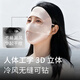 Sang Shang Silk Mask Autumn and Winter Full Face Windproof Warm Face Mask Sunscreen Mask Soft Powder Mist