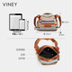 
viney bag women's bag crossbody braided bag commuting breast bag one-shoulder shell bag birthday gift high-end feeling for girlfriend wife