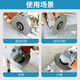 Huijiangshijia rock slab special cutting disc ceramic tile trimming and grinding dual-purpose flat grinding disc 45 chamfer bevel angle grinder grinding disc rock plate cutting grinding disc 5 pieces