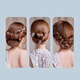 Jian Yingshu one-word hair clip straight clip 200 small black clip invisible hair clip bangs broken hair clip side