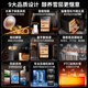 CIGARLOONG 60C constant temperature and humidity cigar cabinet air-cooled frost-free compressor variable frequency cedar wood mellowing WiFi smart IoT fingerprint lock ammonia removal household energy-saving silent Cuban cigar cabinet cigar basket model + ammonia purification + WiFi + fingerprint lock