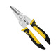 German multifunctional wire stripper wire stripping electrician wire pulling pliers cable cutter fiber optic stripping wire crimping wire breaking tool 5-in-1 wire stripping pliers