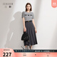 Sancai 2025 Autumn New Retro High Waist Long Umbrella Skirt Pleated Skirt Skirt A-Line Skirt Small M Dark Gray L 165/72A