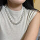 Ni Ni's same classic white Australian white pearl necklace high-end light luxury sweater 12mm pearls/about 50cm