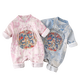 
G.DUCKKIDS little yellow duck baby clothes spring and autumn Chinese style Hanfu newborn onesie dress for men and women full month one-month year old dress 9921 red 66 size 3-6 months (it is recommended that babies 10-13 Jin [Jin equals 0.5 kg])
