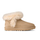 UGG new winter women's warm classic solid color casual short boots snow boots lazy fur shoes 1173832 SNDCS | Sandcastle Brown 38