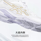 
Asics (ASICS) badminton shoes Apocalypse 3 men and women blade ff professional comprehensive sports shoes breathable cushioning and anti-slip training shoes 1072A120-101-White and purple BLADE FF2 41.5 (260mm)