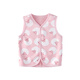 Cotton Hall Reversible Boys' Vest Thickened Plush Jacket 2025 Autumn New Girls' Velvet Vest xt2 Foundation Bunny 130