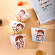 Ceramic drinking cup, healthy underglaze color, creative home parent-child cartoon, cute 2025 new high-looking mug, girl style Heyun cup 230ML 1 piece